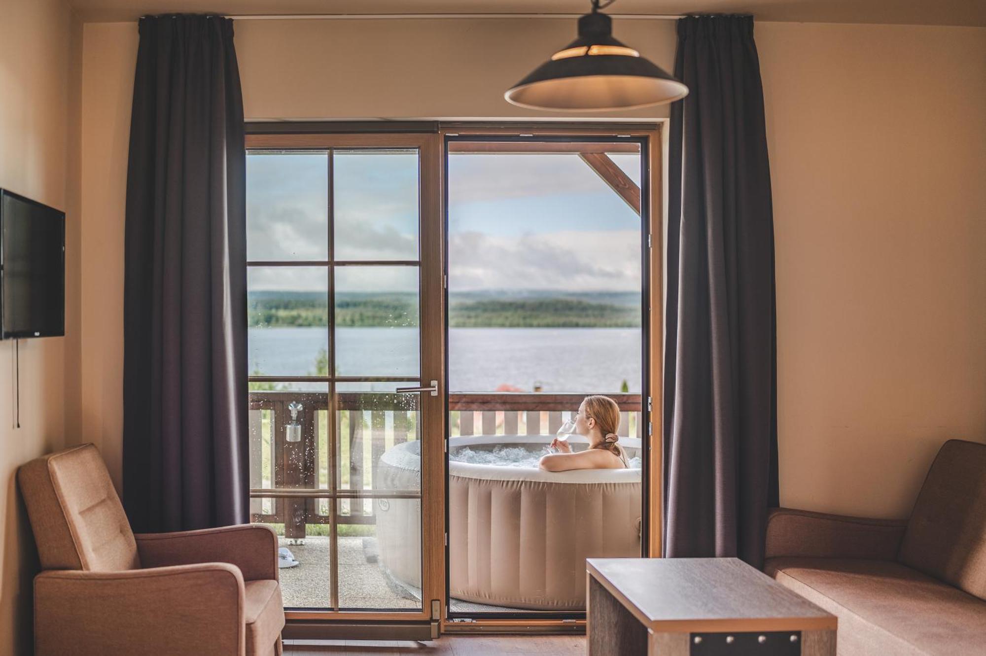Hotel Resort Relax Dolni Vltavice Ngoại thất bức ảnh